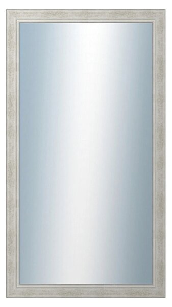 DANTIK - Zrkadlo v rámu, rozmer s rámom 50x90 cm z lišty ANDRÉ veľká strieborná (3157)