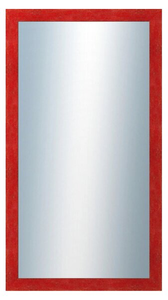 DANTIK - Zrkadlo v rámu, rozmer s rámom 50x90 cm z lišty RETRO červená (2534)