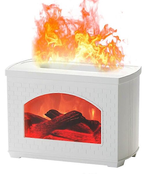 Aróma difuzer Fireplace Flame biela