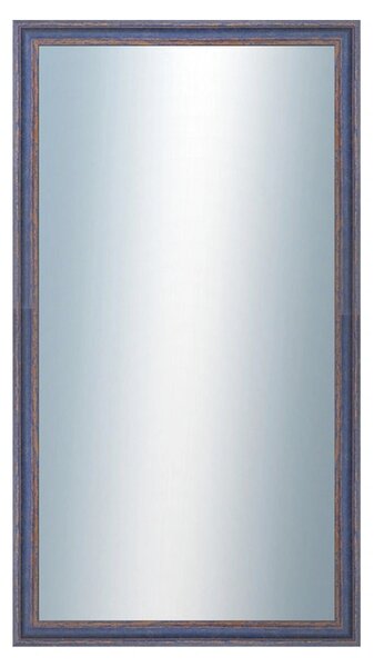 DANTIK - Zrkadlo v rámu, rozmer s rámom 50x90 cm z lišty LYON modrá (2668)