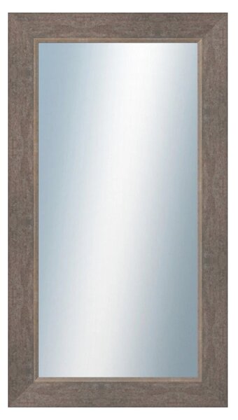 DANTIK - Zrkadlo v rámu, rozmer s rámom 50x90 cm z lišty TOMAS šedá veľká (3030)