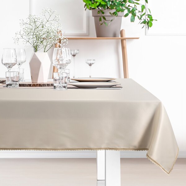 BEHÚŇ NA STÔL LACE 40X140 CM KRÉMOVÝ