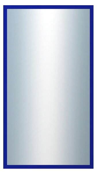DANTIK - Zrkadlo v rámu, rozmer s rámom 50x90 cm z lišty PERLA modrá lesklá (2877)