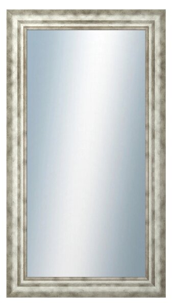 DANTIK - Zrkadlo v rámu, rozmer s rámom 50x90 cm z lišty TRITON široký strieborný (2950)