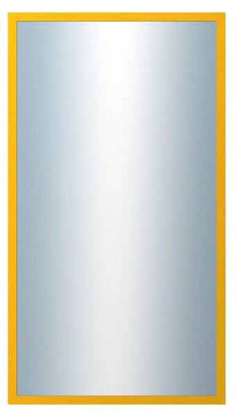 DANTIK - Zrkadlo v rámu, rozmer s rámom 50x90 cm z lišty PERLA žltá lesklá (2880)