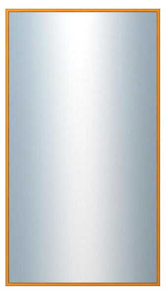 DANTIK - Zrkadlo v rámu, rozmer s rámom 50x90 cm z lišty Hliník oranžová (7269217)