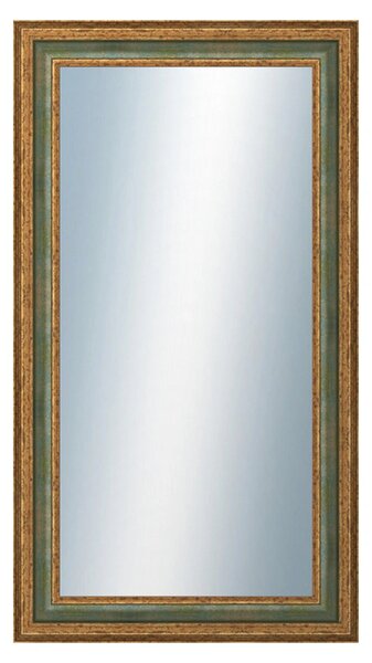 DANTIK - Zrkadlo v rámu, rozmer s rámom 50x90 cm z lišty HRAD zelená (3005)