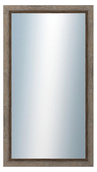 DANTIK - Zrkadlo v rámu, rozmer s rámom 50x90 cm z lišty CARRARA žltá (2895)