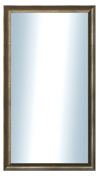 DANTIK - Zrkadlo v rámu, rozmer s rámom 50x90 cm z lišty Ferrosa bronzová (3143)