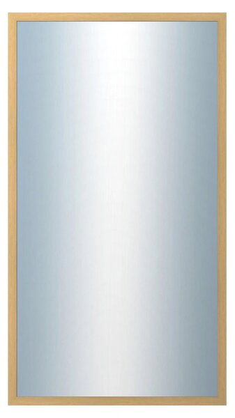 DANTIK - Zrkadlo v rámu, rozmer s rámom 50x90 cm z lišty KASSETTE prírodná lakovaná (2879)