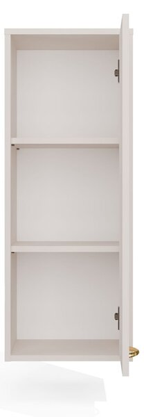 TP Living Horní závěsná koupelnová skříňka Nina W1D 35 cm kašmírová