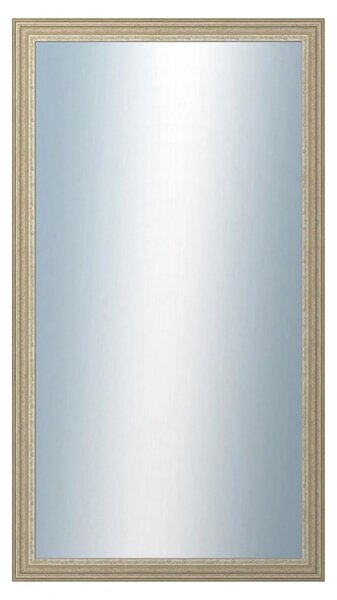 DANTIK - Zrkadlo v rámu, rozmer s rámom 50x90 cm z lišty LYON strieborná (2704)