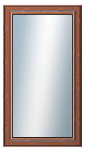 DANTIK - Zrkadlo v rámu, rozmer s rámom 50x90 cm z lišty ANGLIE hnedá (561)