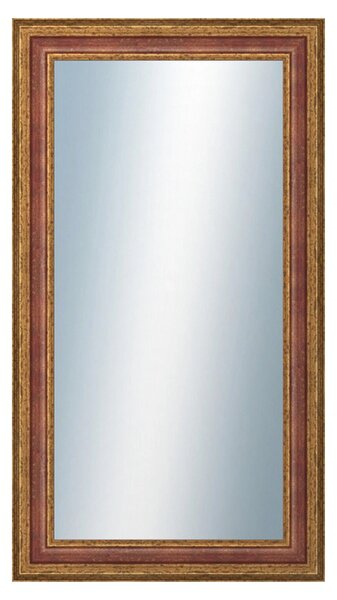DANTIK - Zrkadlo v rámu, rozmer s rámom 50x90 cm z lišty HRAD červená (3006)