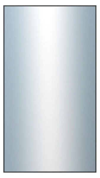 DANTIK - Zrkadlo v rámu, rozmer s rámom 50x90 cm z lišty Hliník čierna (7273250)