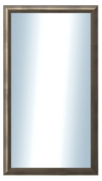 DANTIK - Zrkadlo v rámu, rozmer s rámom 50x90 cm z lišty Ferrosa grafit (3141)