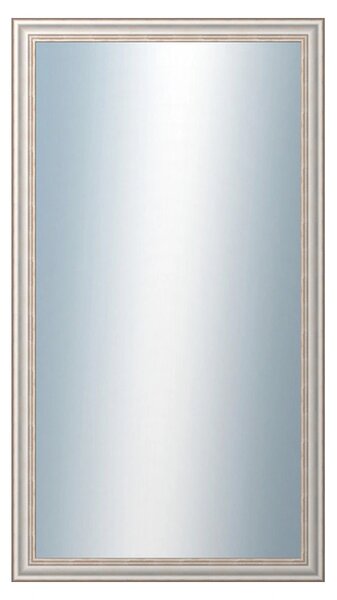 DANTIK - Zrkadlo v rámu, rozmer s rámom 50x90 cm z lišty TOULON biela veľká (2665)