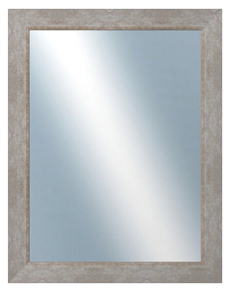 DANTIK - Zrkadlo v rámu, rozmer s rámom 70x90 cm z lišty TOMAS biela veľká (3032)