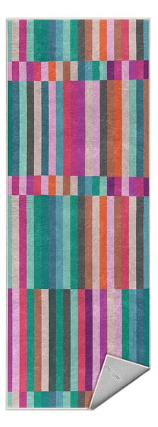 Tyrkysový prateľný behúň 60x230 cm Acid Rain – Mila Home