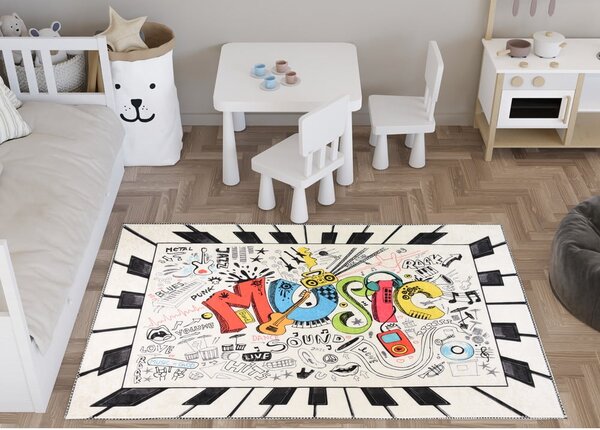 Prateľný detský koberec 160x230 cm Musical – Vitaus