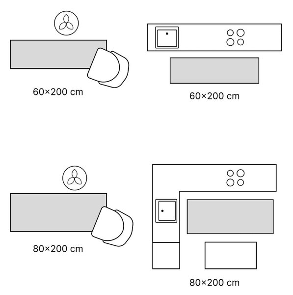 Krémový prateľný behúň 80x200 cm Komodo Beach – Mila Home