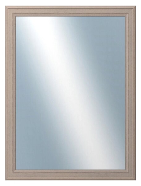 DANTIK - Zrkadlo v rámu, rozmer s rámom 60x80 cm z lišty STEP hnedá (3020)