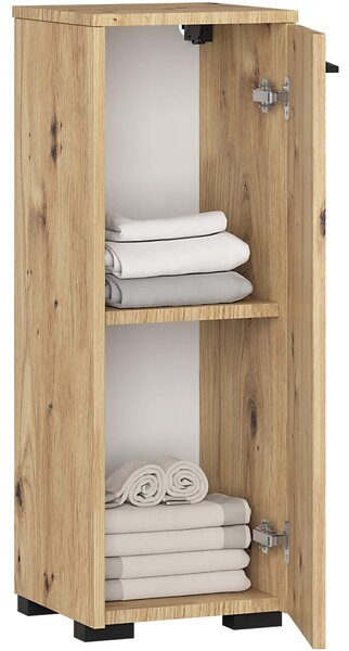 Ak furniture Kúpeľňová skrinka Fin S30 1D 30 cm dub artisan