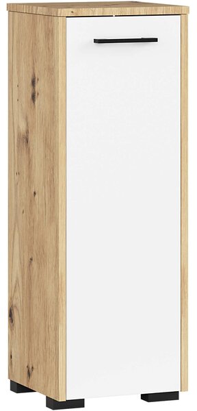 Ak furniture Kúpeľňová skrinka Fin S30 1D 30 cm dub artisan/biela