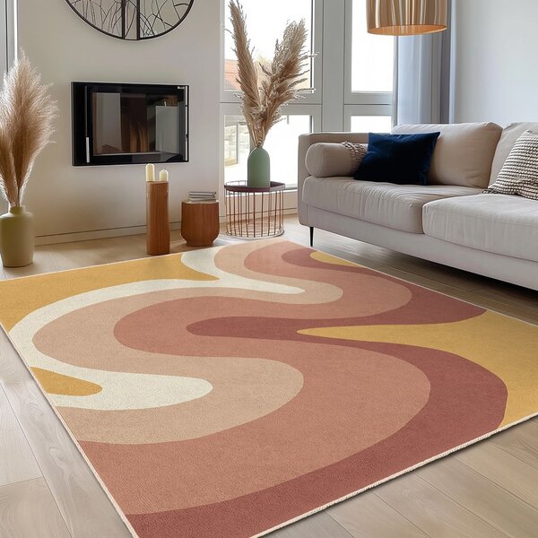 Okrovožltý/staroružový prateľný behúň 80x200 cm Strawberry Creamsicle – Mila Home