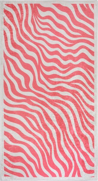 Ružový prateľný koberec 60x100 cm Red Zebra – Vitaus