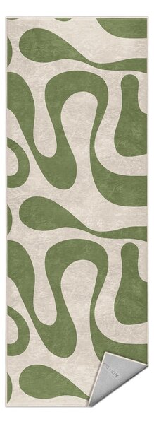 Zelený prateľný behúň 80x200 cm Matcha Latte – Mila Home