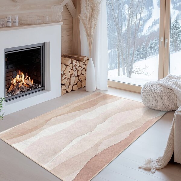 Krémový prateľný behúň 80x200 cm Komodo Beach – Mila Home