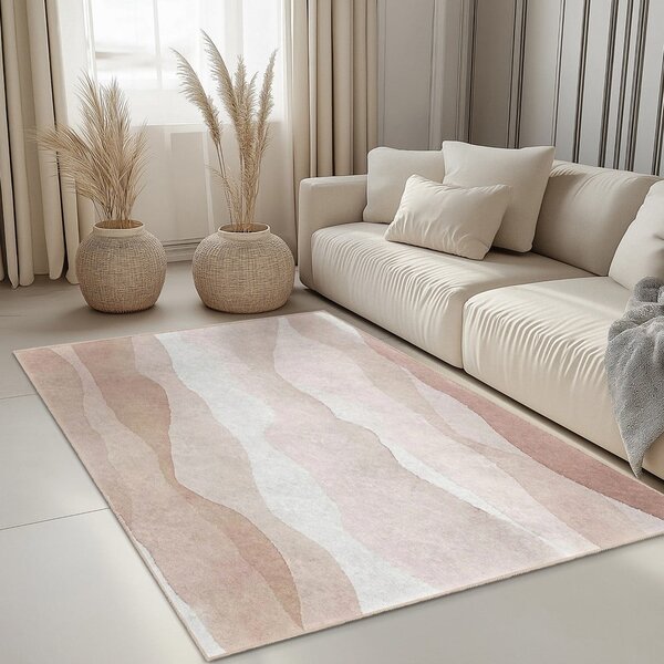 Krémový prateľný behúň 80x200 cm Komodo Beach – Mila Home