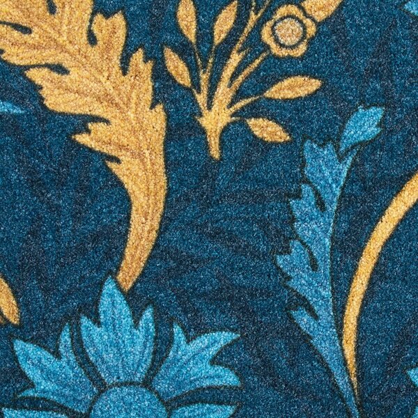 Rohožka 50x80 cm William Morris Blue – Artsy Doormats