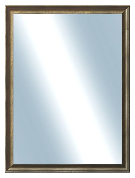 DANTIK - Zrkadlo v rámu, rozmer s rámom 60x80 cm z lišty Ferrosa bronzová (3143)