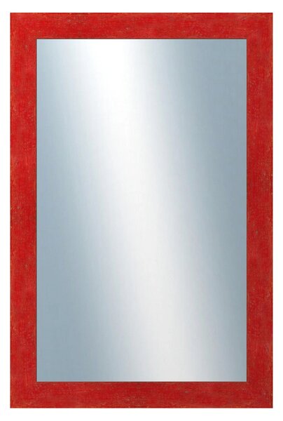 DANTIK - Zrkadlo v rámu, rozmer s rámom 40x60 cm z lišty RETRO červená (2534)