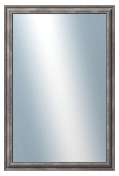 DANTIK - Zrkadlo v rámu, rozmer s rámom 40x60 cm z lišty TRITON cín (2146)