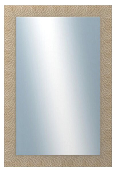 DANTIK - Zrkadlo v rámu, rozmer s rámom 40x60 cm z lišty Golf Champagne (2490)