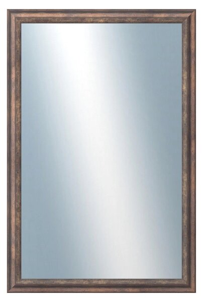 DANTIK - Zrkadlo v rámu, rozmer s rámom 40x60 cm z lišty TRITON meď antik (2141)
