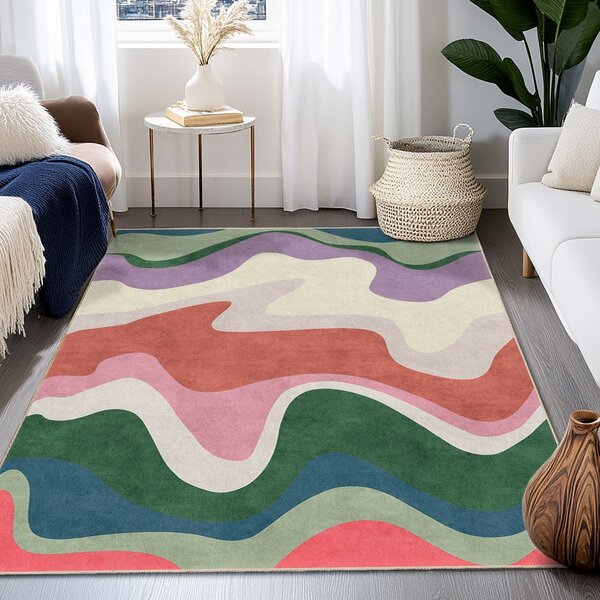 Prateľný behúň 60x230 cm Squiggly Breeze – Mila Home