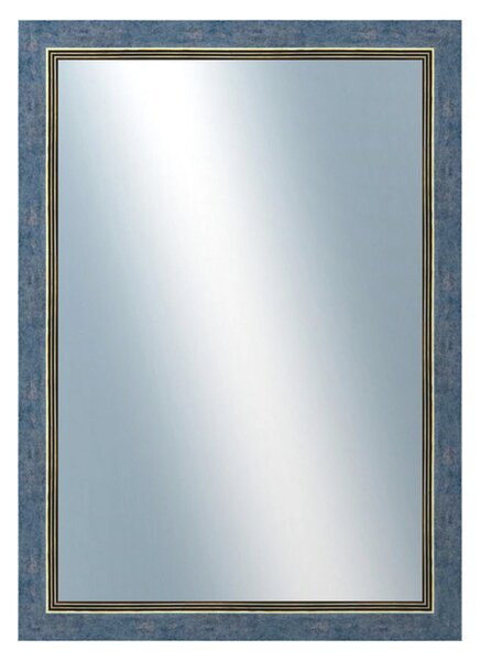 DANTIK - Zrkadlo v rámu, rozmer s rámom 50x70 cm z lišty CARRARA šedá (2949)
