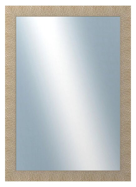DANTIK - Zrkadlo v rámu, rozmer s rámom 50x70 cm z lišty Golf Champagne (2490)