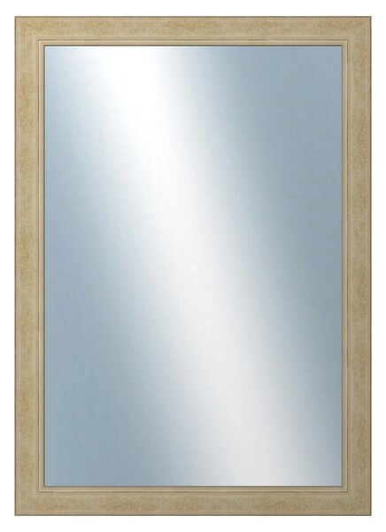 DANTIK - Zrkadlo v rámu, rozmer s rámom 50x70 cm z lišty ANDRÉ veľká Champagne (3158)