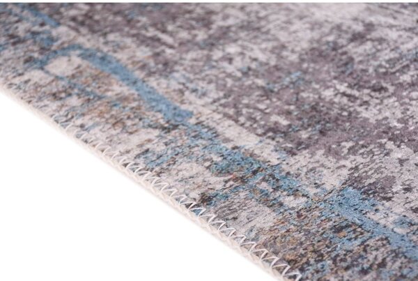 Modrý prateľný behúň 60x150 cm Abstract Colors Blue – Vitaus