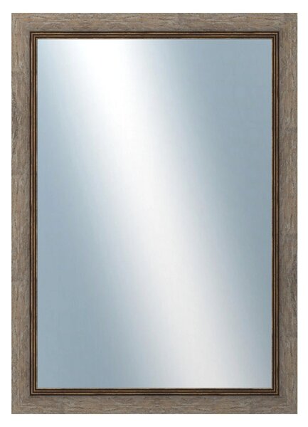 DANTIK - Zrkadlo v rámu, rozmer s rámom 50x70 cm z lišty CARRARA žltá (2895)