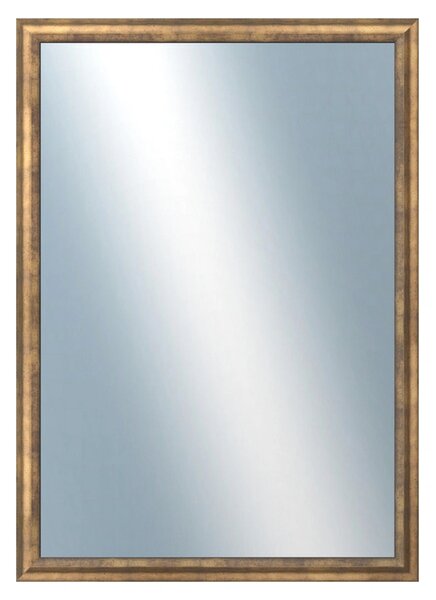 DANTIK - Zrkadlo v rámu, rozmer s rámom 50x70 cm z lišty TRITON zlatá (2142)
