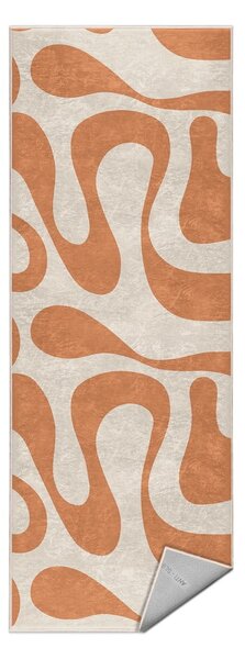 Oranžový prateľný behúň 60x230 cm Caramel Latte – Mila Home