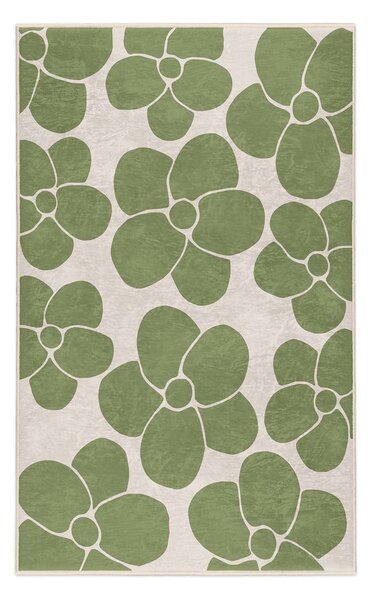 Zelený prateľný koberec 60x100 cm Green Meadow – Mila Home