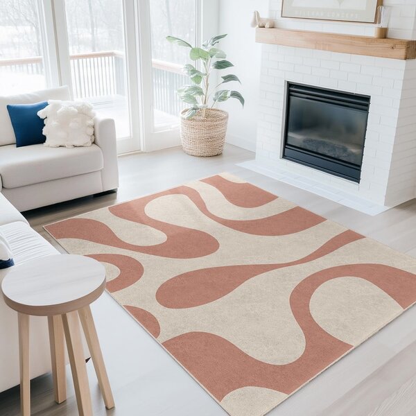Ružový prateľný behúň 60x230 cm Strawberry Latte – Mila Home
