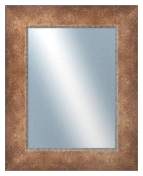 DANTIK - Zrkadlo v rámu, rozmer s rámom 40x50 cm z lišty TOMAS bronz veľká (3029)